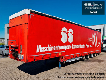 Dinkel SATMV 41600 / Verbreiterbar / Lenkachse / Liftac  - Low loader semi-trailer