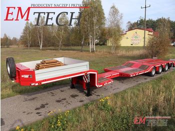 EMTECH 3 OSIOWA ROZCIĄGANA ZAGŁĘBIANA - Low loader semi-trailer