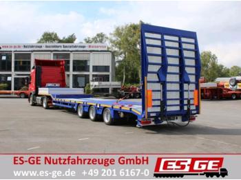 ES-GE 3-Achs-Satteltieflader - Megahals - Rampen  - Low loader semi-trailer