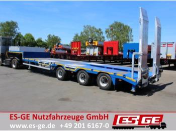 ES-GE 3-Achs-Satteltieflader - Radmulden - Rampen  - Low loader semi-trailer