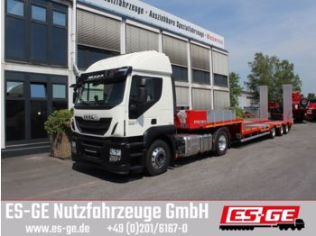 ES-GE 3-Achs-Satteltieflader -  Radmuldern - Rampen  - Low loader semi-trailer