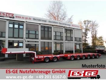 ES-GE 8-Achs-Satteltieflader (2x6) - teleskobierbar  - Low loader semi-trailer