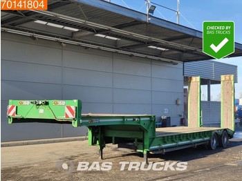 GHEYSEN & VERPOORT S2VB 2 axles Steelsuspension Lenkachse - Low loader semi-trailer
