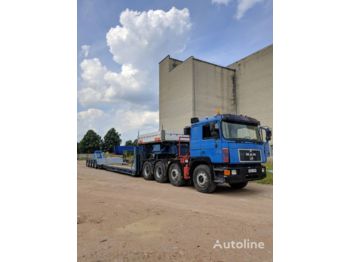 KING GTL104/4HS - Low loader semi-trailer