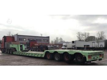 King 111 TON , 4 axle  - Low loader semi-trailer