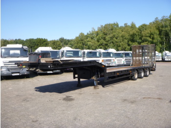 King 3-axle semi-lowbed trailer + ramps - Low loader semi-trailer