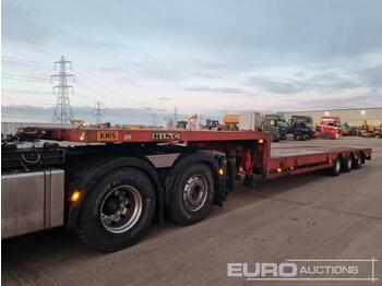  King MTSE46/3 - Low loader semi-trailer