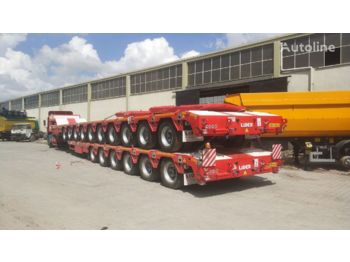 Low loader semi-trailer LIDER 2021 model 150 Tons caapcity Lowbed semi trailer
