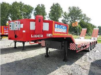 LIDER LD07 86 Ton Quad/A - Low loader semi-trailer