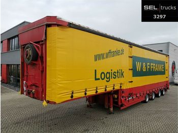 Meusburger MPG-4 / 2 Achsen nachlaufgelenkt /RADMULDEN !!!  - Low loader semi-trailer