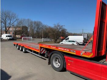 Möslein 3 Achs Satteltieflader Plateau  - Low loader semi-trailer