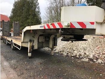 Nicolas 4 essieux - Low loader semi-trailer