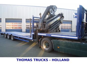 Ruïneren Makkelijker maken herinneringen Low loader semi-trailer Nooteboom HIAB 280 Kraan, Crane, Kran from  Netherlands, 29700 EUR for sale - ID: 2243751
