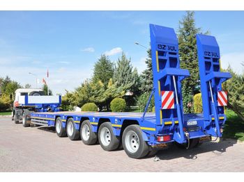 OZGUL PROPERTIES OF LOWBED WITH 5 AXLES - Low loader semi-trailer