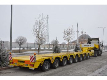 OZGUL PROPERTIES OF LOWBED WITH 8 AXLES - Low loader semi-trailer