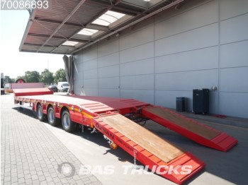 OZSAN Rampen Liftachse+Lenkachse SAF-achsen WABCO 3 axles Hydraulische rampen - Low loader semi-trailer