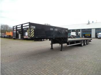 SDC 3-axle semi-lowbed container trailer - Low loader semi-trailer