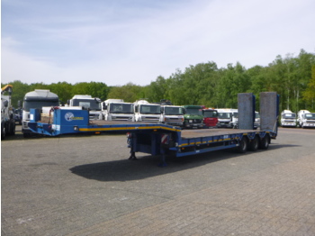 Verem 3-axle semi-lowbed trailer 39 t / 9.1 m + ramps - Low loader semi-trailer