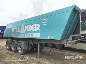 Tipper semi-trailer MEILLER Auflieger Kipper Alukastenmulde 25m³: picture 1