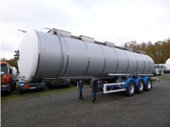 Tank semi-trailer for transportation of chemicals Magyar Chemical tank inox 37.5 m3 / 1 comp: picture 1