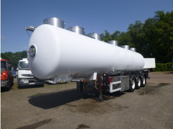 Tank semi-trailer for transportation of food Magyar Food tank inox 28.5 m3 / 4 comp + pump: picture 1