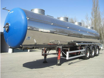 Tank semi-trailer for transportation of milk Magyar S39SD1 / 4 KAMMERN: picture 1