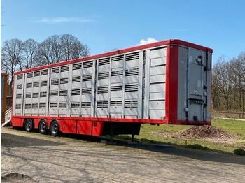Livestock semi-trailer Menke-Janzen 4 Stock Vollalu Typ 2 Lenkachse: picture 1
