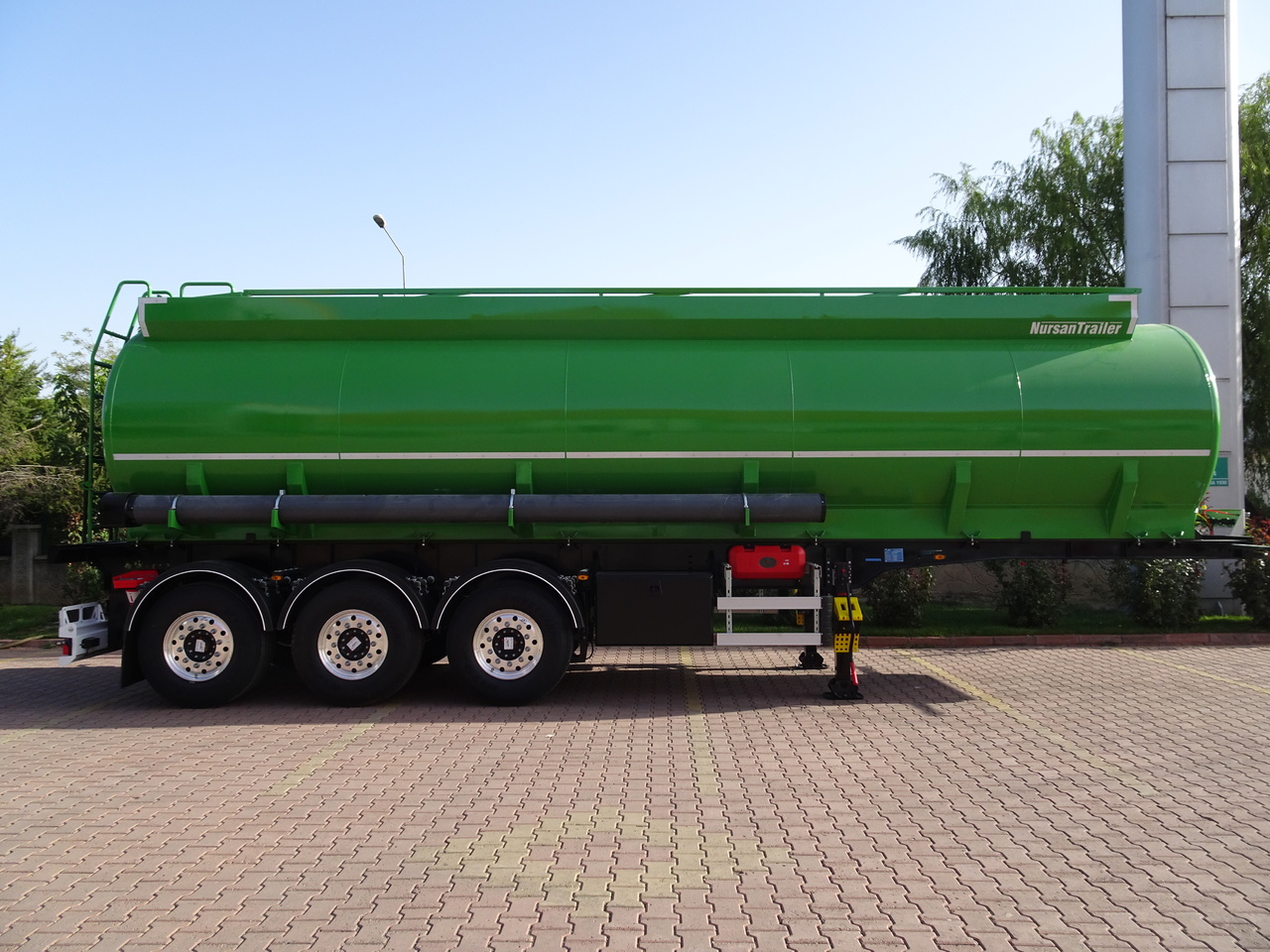 New Tank semi-trailer for transportation of chemicals NURSAN Slurry Tanker: picture 8
