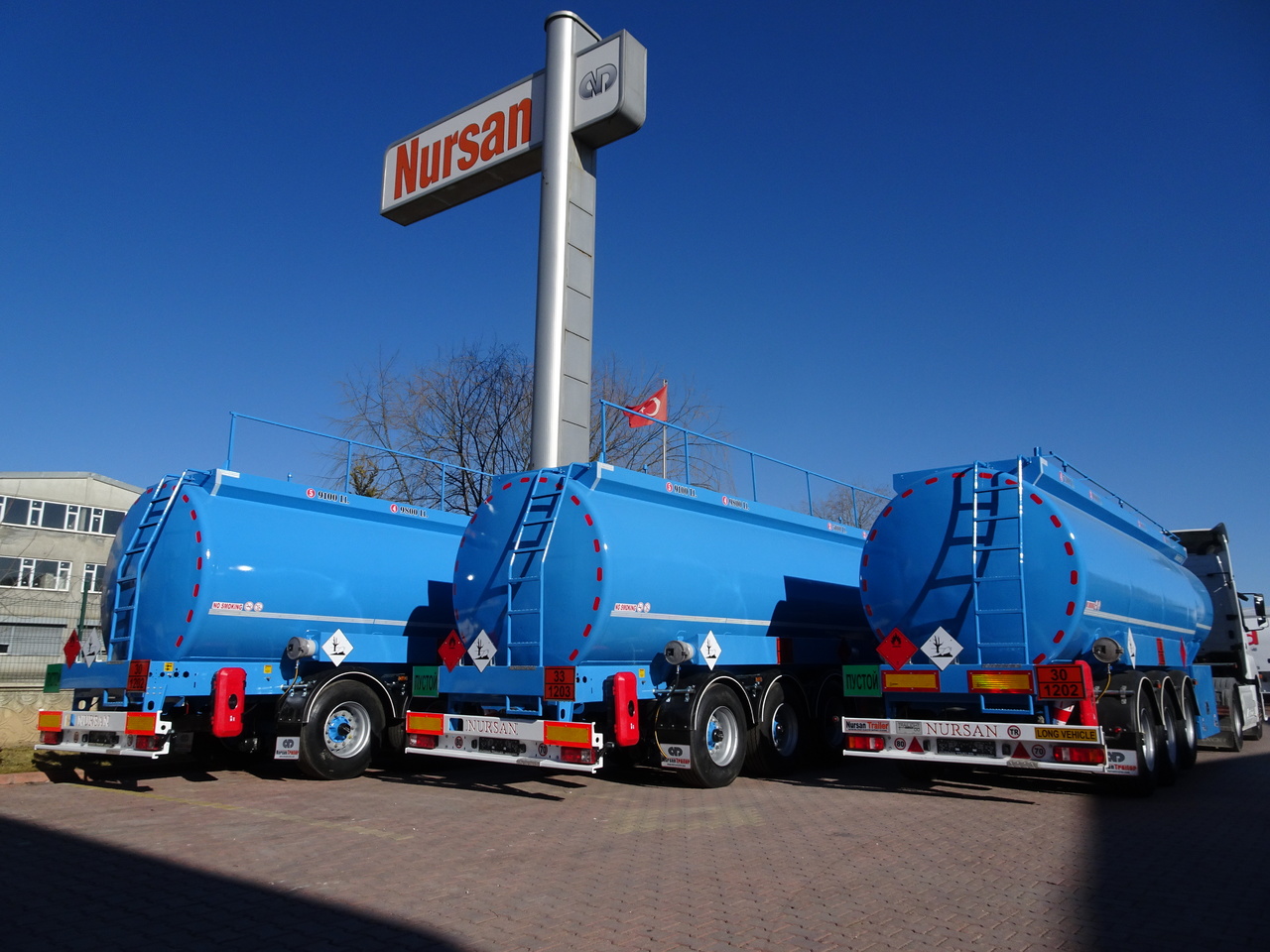 New Tank semi-trailer for transportation of fuel NURSAN Steel Fuel Tanker: picture 7