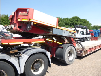 Low loader semi-trailer Nooteboom 4-axle lowbed trailer + dolly / extendable 10.8 m / 106 t: picture 1