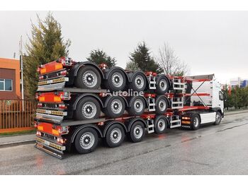 Container transporter/ Swap body semi-trailer OZGUL HIGH CUBE CONTAINER CARRIER: picture 1