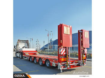 New Low loader semi-trailer Özgül 4 AXLE LOWBED SEMI TRAILER: picture 3
