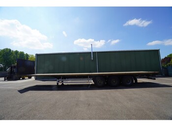 Dropside/ Flatbed semi-trailer Pacton 3 AXLE FLATBED WITH TWISTLOCKS: picture 1