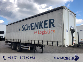 Curtainsider semi-trailer Pacton B2 001 City / Steering axle / Curtainside / Slideroof / Loadlift / 3 in stock !: picture 1