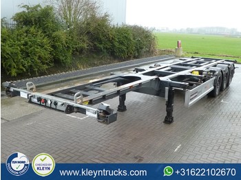 Container transporter/ Swap body semi-trailer Renders EURO 920 multi back slider: picture 1