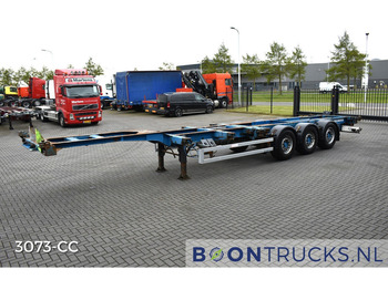 Renders ROC 12.27 | 2x20-30-40ft HC * LIFT AXLE * MB DISC * EXTENDABLE REAR - Container transporter/ Swap body semi-trailer: picture 5
