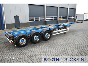 Renders ROC 12.27 | 2x20-30-40ft HC * LIFT AXLE * MB DISC * EXTENDABLE REAR - Container transporter/ Swap body semi-trailer: picture 1