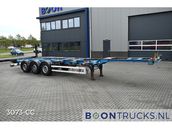 Renders ROC 12.27 | 2x20-30-40ft HC * LIFT AXLE * MB DISC * EXTENDABLE REAR - Container transporter/ Swap body semi-trailer: picture 4