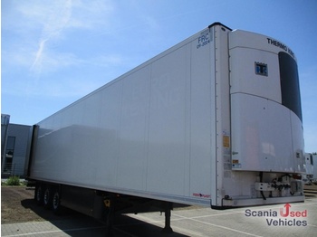Isothermal semi-trailer SCHMITZ SKO24-Cool-ThermoKing SLXi 300-Blumen-Doppelstock: picture 1