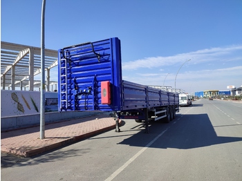 New Dropside/ Flatbed semi-trailer for transportation of timber SINAN TANKER-TREYLER FlatBed - Special Platform [ Copy ]: picture 1