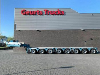Low loader semi-trailer Scheuerle 8 AXEL MODULE TRAILER WITH GOOSNECK AND POWERPAC: picture 1