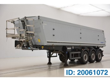 Tipper semi-trailer Schmitz Cargobull 32 cub in alu: picture 1