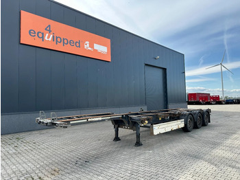 Schmitz Cargobull 45FT HC, discbrakes, liftaxle, extendable front+ rear+ bumper, NL-chassis, APK: 07/2024 - Container transporter/ Swap body semi-trailer: picture 2