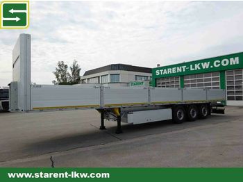 New Dropside/ Flatbed semi-trailer Schmitz Cargobull Baustofftrailer, 80 cm Bordwand, Liftachse, NEU: picture 1