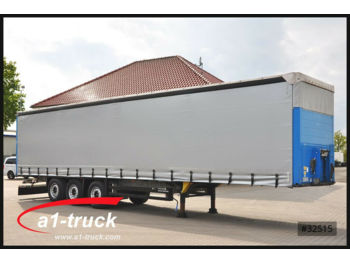 Curtainsider semi-trailer Schmitz Cargobull S01, verzinkt, Steckrungen, neue Plane, 197.048: picture 1
