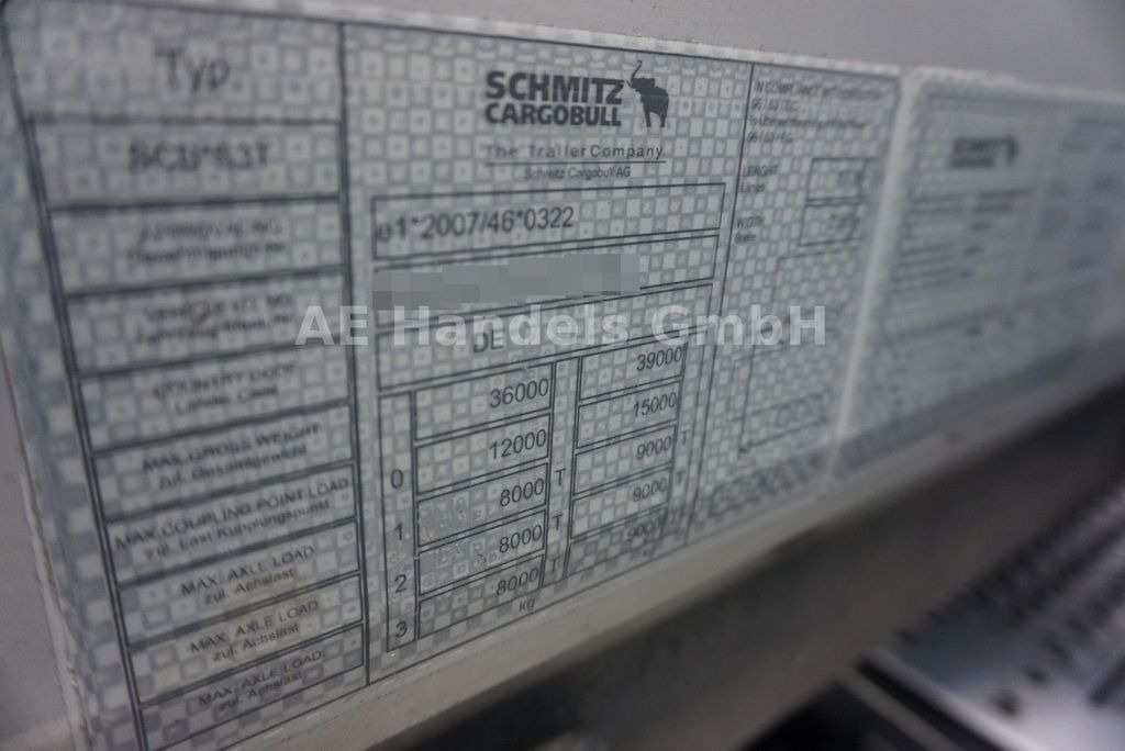 Curtainsider semi-trailer Schmitz Cargobull SCS 24/L - 13.62 EB *Edscha/Tautliner/1.Lift: picture 10