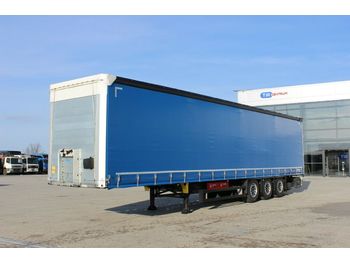 Curtainsider semi-trailer Schmitz Cargobull SCS 24/L -13.62 EB, LIFTING AXLE, MULTILOCK: picture 1