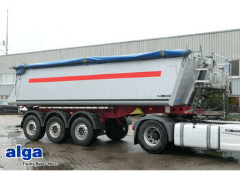 Tipper semi-trailer Schmitz Cargobull SKI 24 SL 7.2, 27m³, Luft-Lift, LED, Alu, Plane: picture 1
