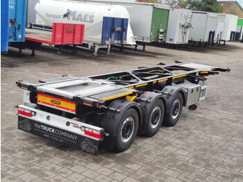 Container transporter/ Swap body semi-trailer TURBO'S HOET 20/30 FT TANK/SWAP ContainerChassis ADR FL AT OX EXII EXIII  (O1228): picture 1
