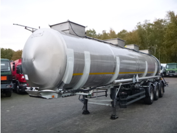 BSLT Chemical tank inox 27.8 m3 / 1 comp + pump - Tank semi-trailer